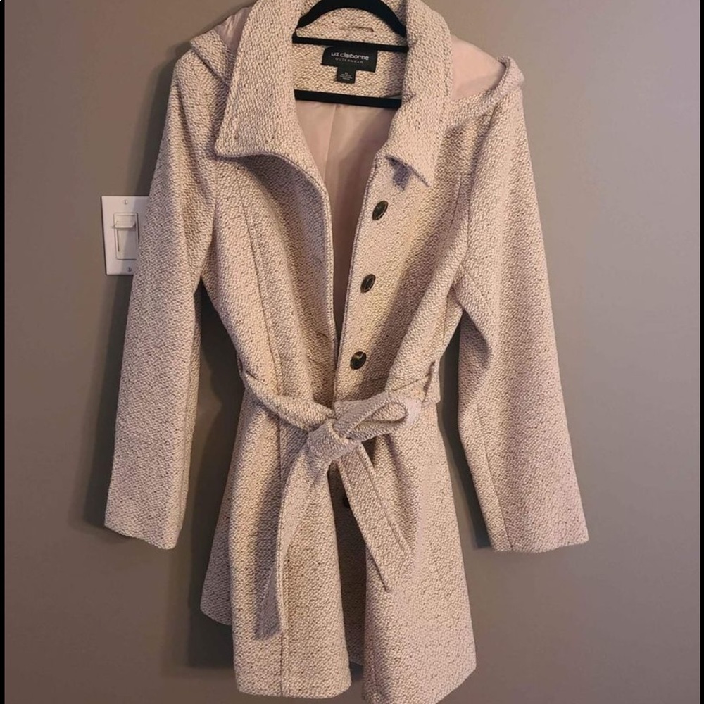 Women’s XL Wool Blend Coat Mid Length